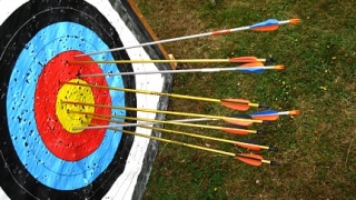  Flechas en el objetivo